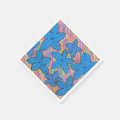 Rainbow Bright Starfish Papieren servetten (Hoek)