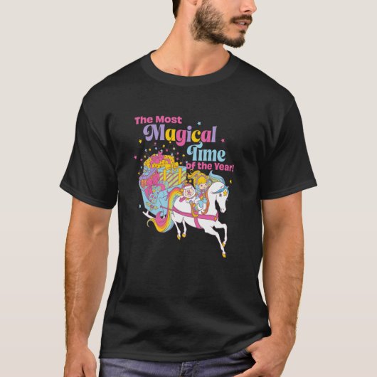 Rainbow Brite Christmas The Most Magical Time OF T T-shirt (Voorkant)