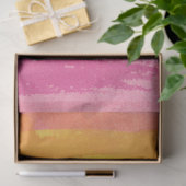 Rainbow Brushstrokes Kleurrijke Artisan Waterverve Tissuepapier (Geschenk)