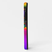 Rainbow Bubble art iphone case (Achterkant/links)
