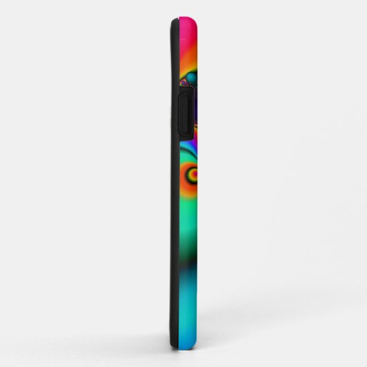 Rainbow Bubble art iphone case (Achterkant/rechts)
