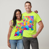 Rainbow Bubble Pop Art T-shirt (Unisex)