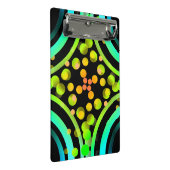 Rainbow Bubbles kleurenveld Helderheid levendig Mini Klembord (Schuin)