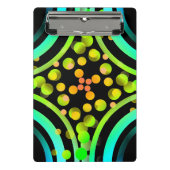 Rainbow Bubbles kleurenveld Helderheid levendig Mini Klembord (Voorkant)