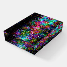 Rainbow Bubbles Paperweight