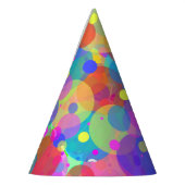 Rainbow Bubbles Party Pet Feesthoedjes (Links)