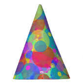 Rainbow Bubbles Party Pet Feesthoedjes (Rechts)