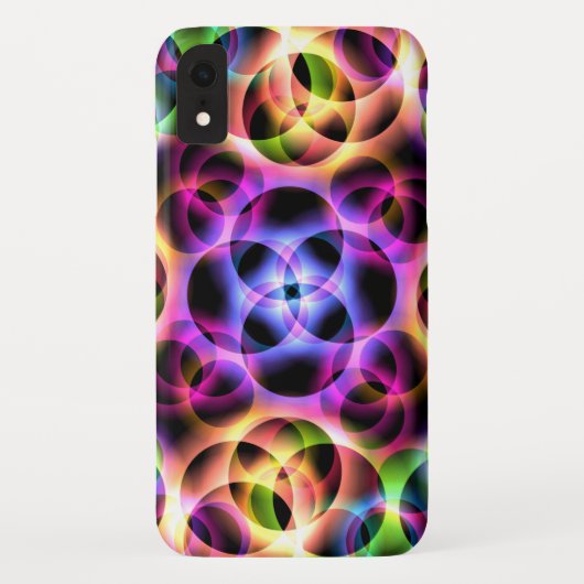 Rainbow Bubbles Twee Case-Mate iPhone Case (Achterkant)