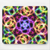 Rainbow Bubbles Twee Muismat (Voorkant)