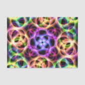 Rainbow Bubbles Twee Tissuepapier (Voorkant)