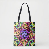 Rainbow Bubbles Twee Tote Bag (Voorkant)