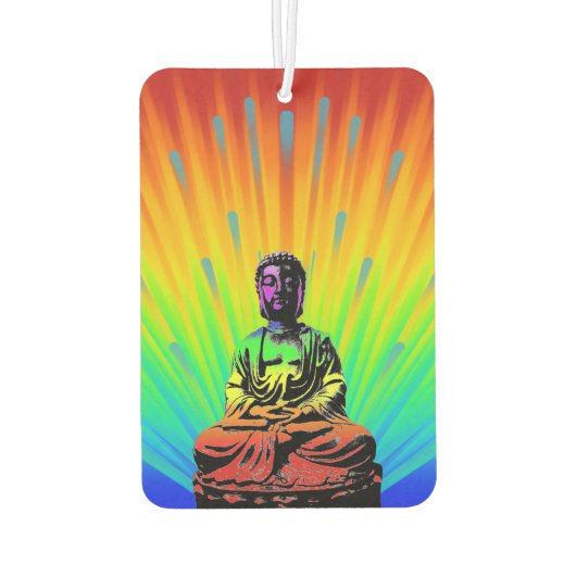 Rainbow Buddha Luchtverfrisser (Achterkant)