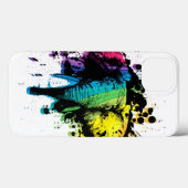 Rainbow Bull Elephant Abstract Design Case-Mate iPhone Case (Achterkant (horizontaal))