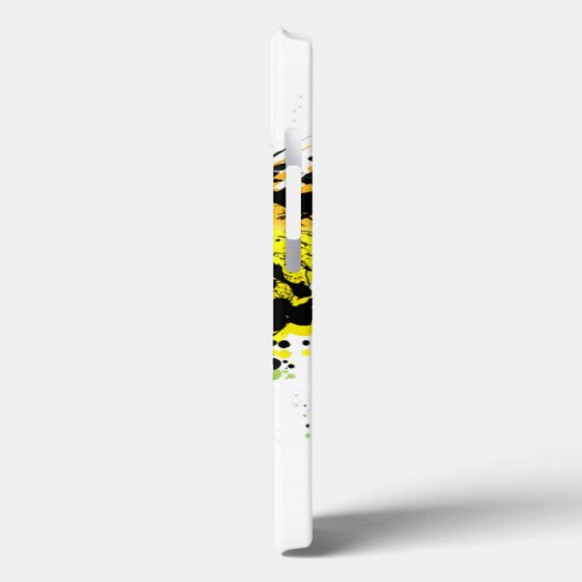 Rainbow Bull Elephant Abstract Design Case-Mate iPhone Case (Achterkant / Links)