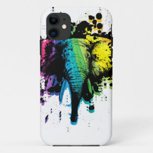 Rainbow Bull Elephant Abstract Hoesje-Mate iPhone  Case-Mate iPhone Case