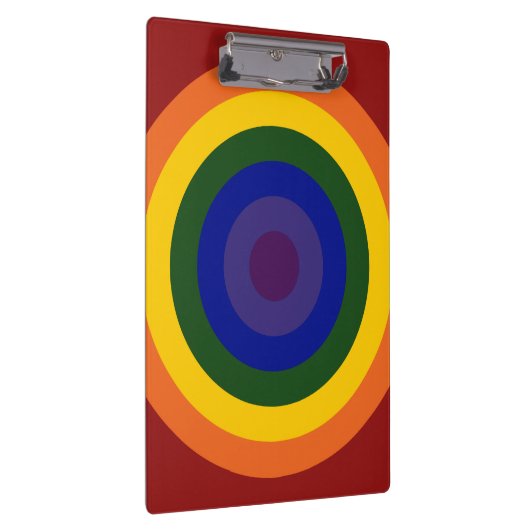 Rainbow Bullseye Klembord (Rechts)