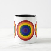 Rainbow Bullseye Mok (Midden)