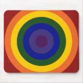 Rainbow Bullseye Muismat (Voorkant)