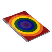 Rainbow Bullseye Notitieboek (Rechterzijde)