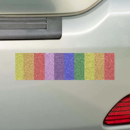 RAINBOW BUMPERSTICKER (Op auto)