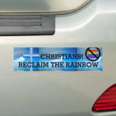 RAINBOW BUMPERSTICKER (Op auto)