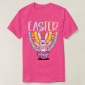 Rainbow Bunny Easter Egg met Bunny T-shirt (Design voorkant)