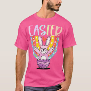 Rainbow Bunny Easter Egg met Bunny T-shirt