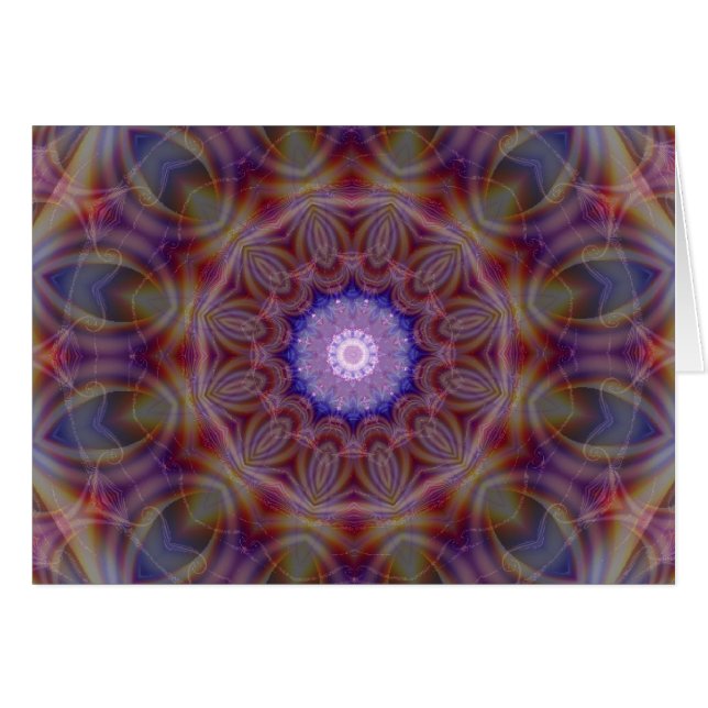 Rainbow Burst Card (Voorkant Horizontaal)