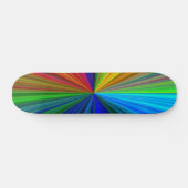 Rainbow Burst Skateboard (Horizontaal)