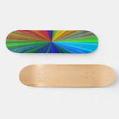 Rainbow Burst Skateboard (Horizontaal)