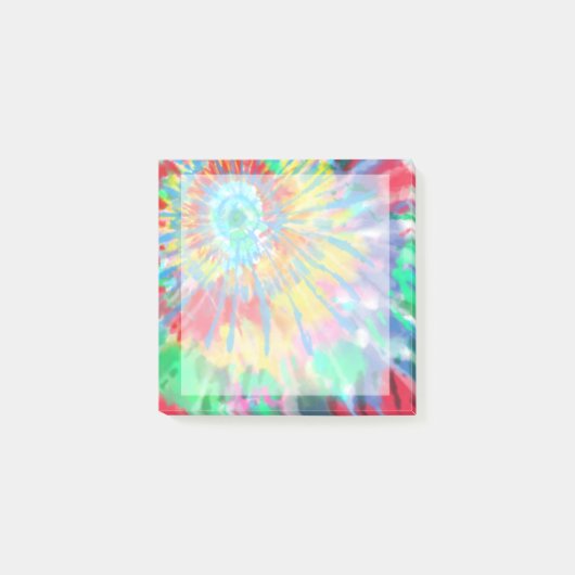 Rainbow Burst Tie Dye Post-it® Notes (Voorkant)