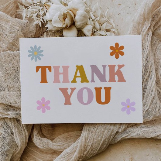 Rainbow Business Dank u kaart