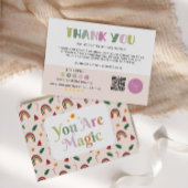 Rainbow Business Dank u kaart