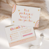 Rainbow Business Dank u kaart