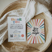 Rainbow Business Dank u kaart