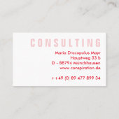 Rainbow Businesscards Visitekaartje (Achterkant)