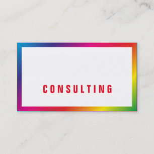 Rainbow Businesscards Visitekaartje