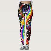 Rainbow Butterflies Leggings (Voorkant)