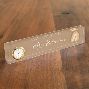 Rainbow Butterflies Script Teachers Daycare Desk N Naambordje