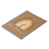 Rainbow Butterflies Script Teachers Name Notitiebo Notitieboek (Linkerzijde)