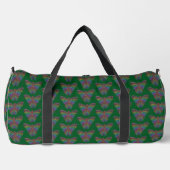 Rainbow Butterfly (dark green) - Duffel Bag Plunjezak (Voorkant)