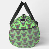 Rainbow Butterfly (light green) - Duffel Bag Plunjezak (Rechts)