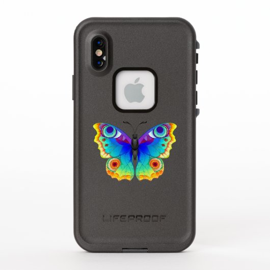 Rainbow Butterfly Peacock Eye (Achterkant)