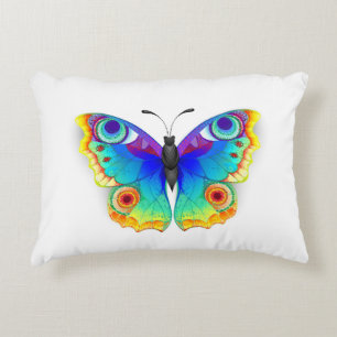 Rainbow Butterfly Peacock Eye Accent Kussen