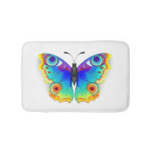 Rainbow Butterfly Peacock Eye Badmat (Voorkant)