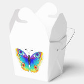 Rainbow Butterfly Peacock Eye Bedankdoosjes (Geopend)