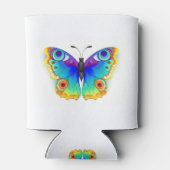 Rainbow Butterfly Peacock Eye Blikjeskoeler (Achterkant)
