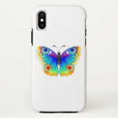 Rainbow Butterfly Peacock Eye Case-Mate iPhone Case (Achterkant)