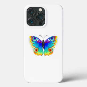 Rainbow Butterfly Peacock Eye Case-Mate iPhone Case
