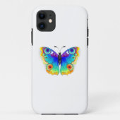 Rainbow Butterfly Peacock Eye Case-Mate iPhone Case (Achterkant)